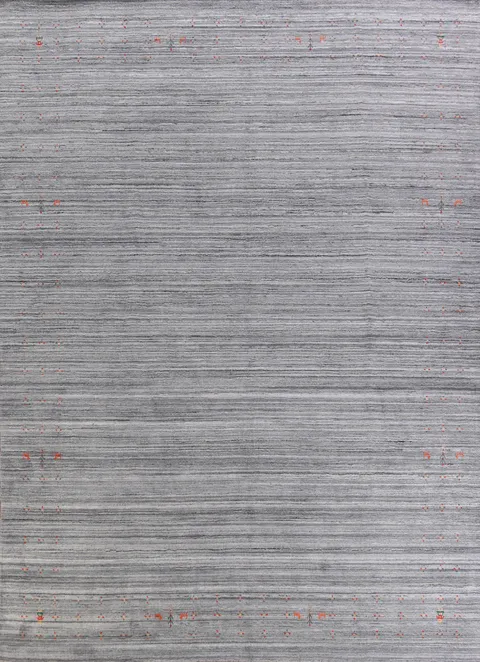 Handmade Wool Gabbeh Indian Area Rug 9x12