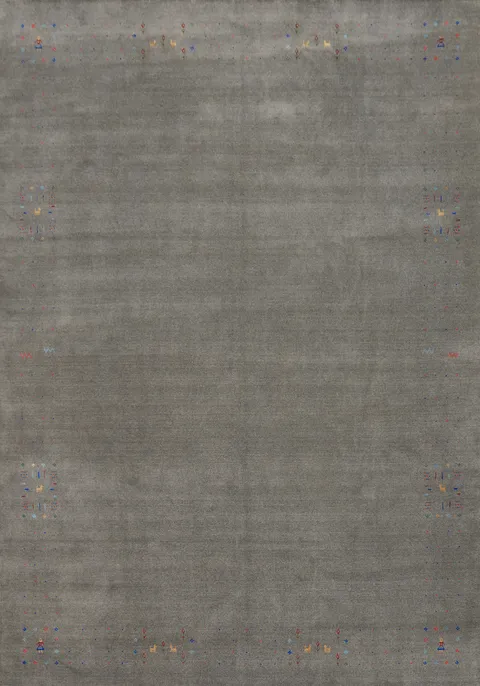 Handmade Wool Gabbeh Indian Area Rug 9x12