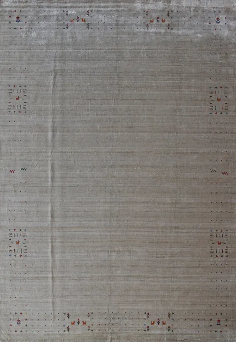 Handmade Wool Gabbeh Indian Area Rug 9x12