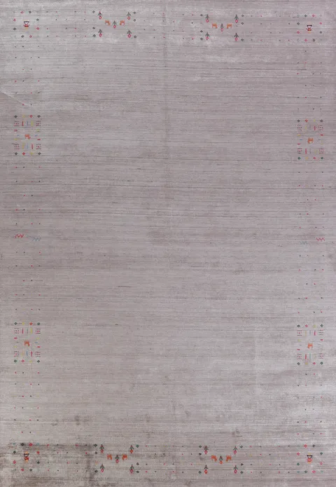 Handmade Wool Gabbeh Indian Area Rug 9x12