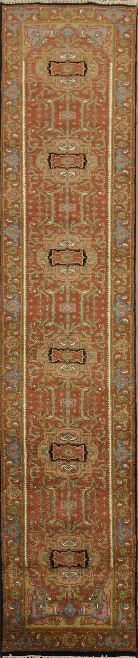 Classic Geometric Patterns on Warm Toned Runner 2x12