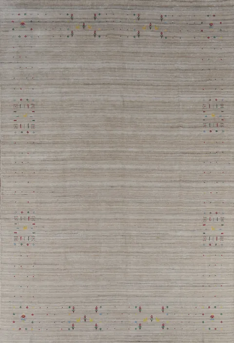 Tribal Wool Gabbeh Indian Area Rug 8x10