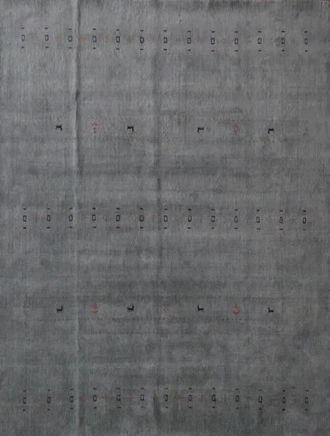 Handmade Wool Gabbeh Indian Area Rug 8x10