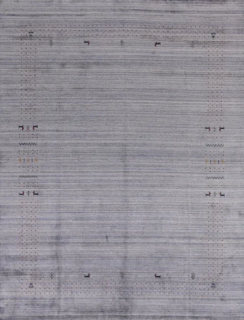 Tribal Wool Gabbeh Indian Area Rug 8x10