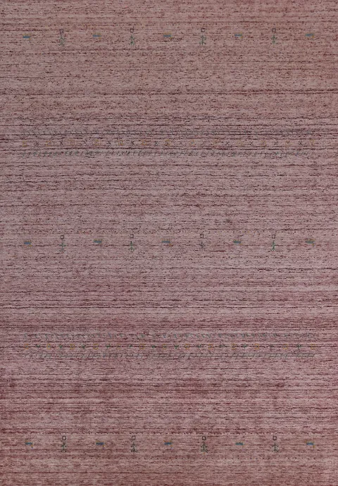 Tribal Wool Gabbeh Indian Area Rug 8x11