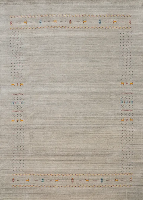 Tribal Gabbeh Indian Area Rug 8x10