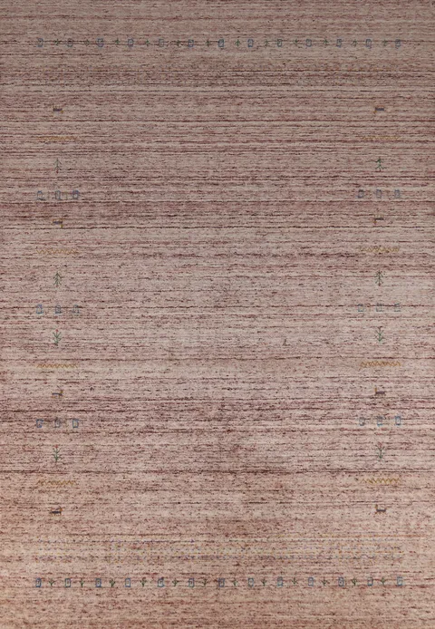 Tribal Wool Gabbeh Indian Area Rug 8x11