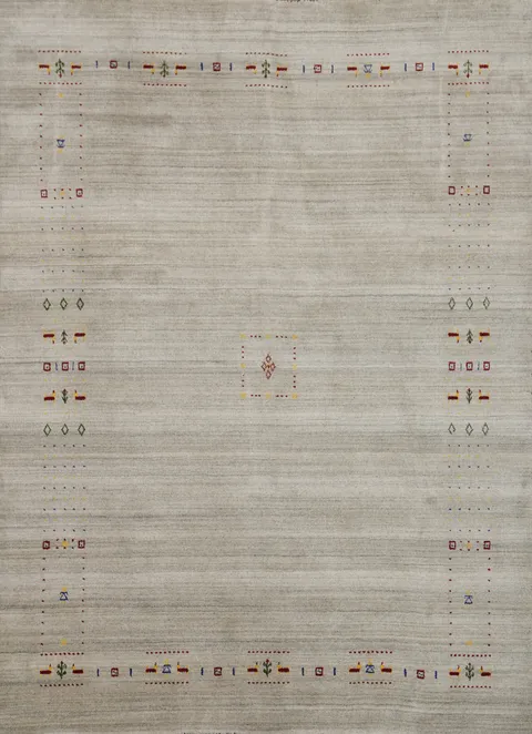 Wool Gabbeh Indian Area Rug 8x10