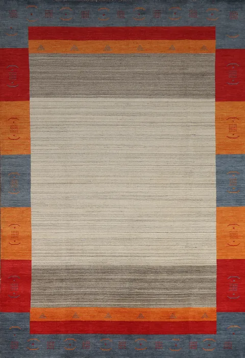 Handmade Gabbeh Indian Area Rug 7x10