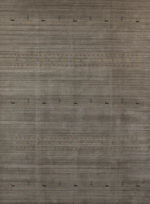 Handmade Wool Gabbeh Indian Area Rug 8x10