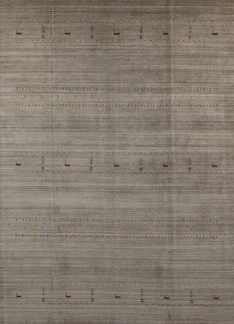 Handmade Wool Gabbeh Indian Area Rug 8x10