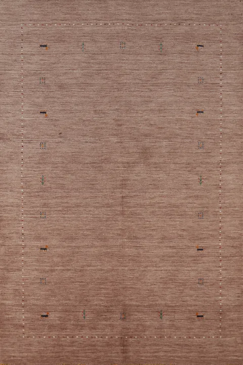 Tribal Gabbeh Indian Area Rug 5x8