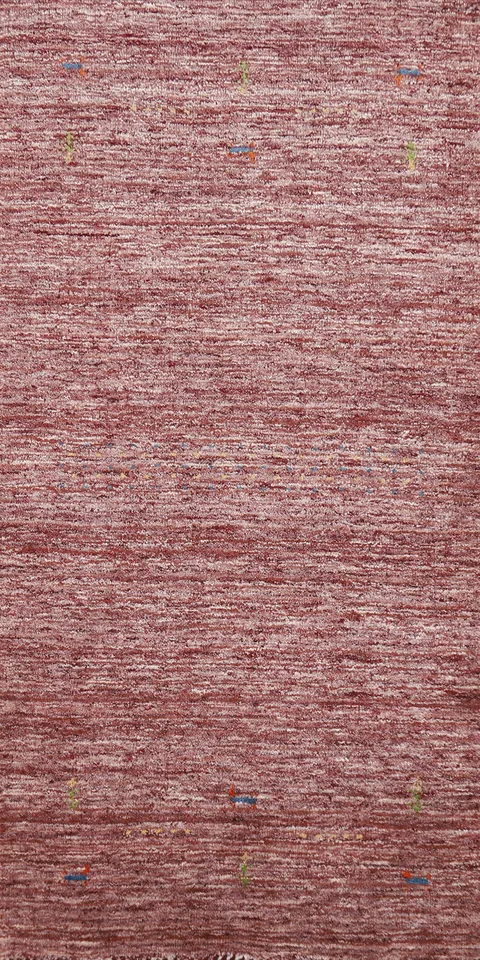 Tribal Gabbeh Indian Runner Rug 3x8