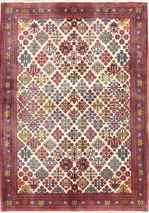 4x5 Meymeh Abadeh Persian Area Rug