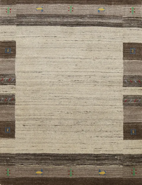Handmade Wool Gabbeh Indian Rug 3x4
