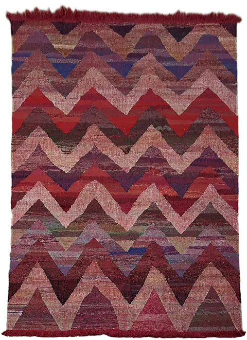 Chevron Kilim Area Rug 9x13 A Burst of Rich Colors and Styles