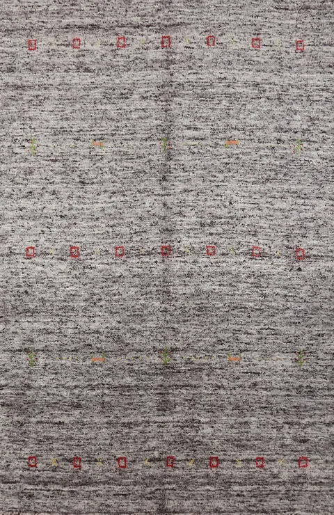 Handmade Gabbeh Indian Rug 4x6