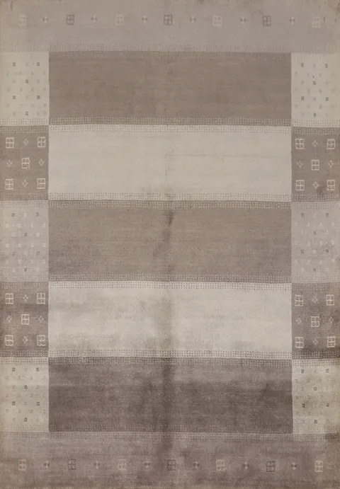 Handmade Wool Gabbeh Indian Area Rug 5x8