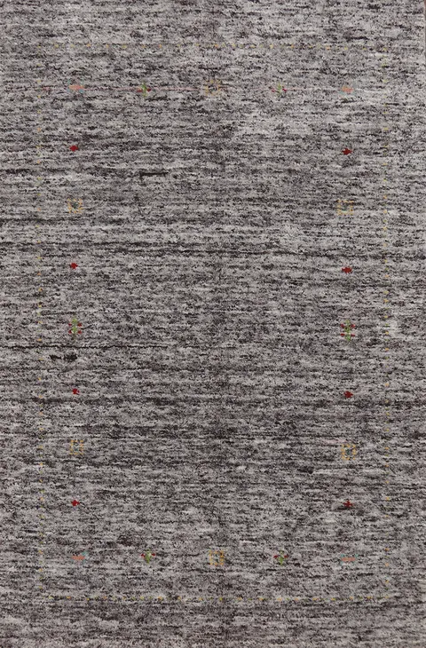 Handmade Wool Gabbeh Indian Rug 4x6