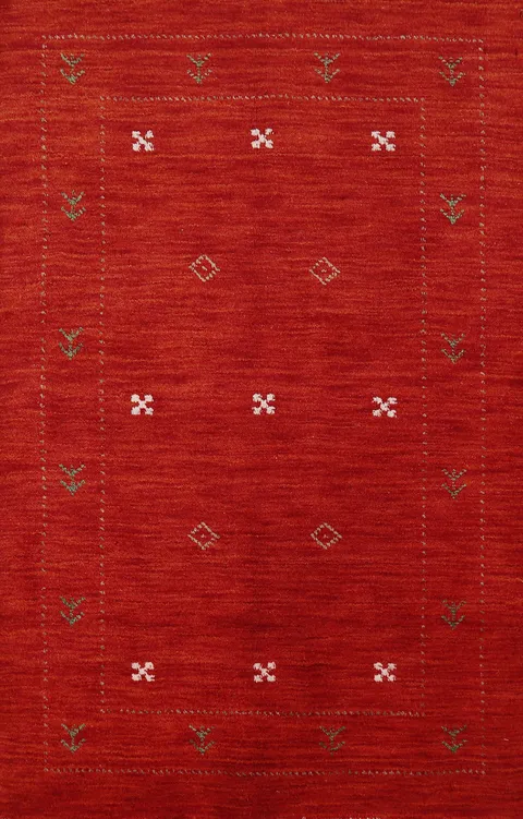 Tribal Gabbeh Indian Rug 3x5