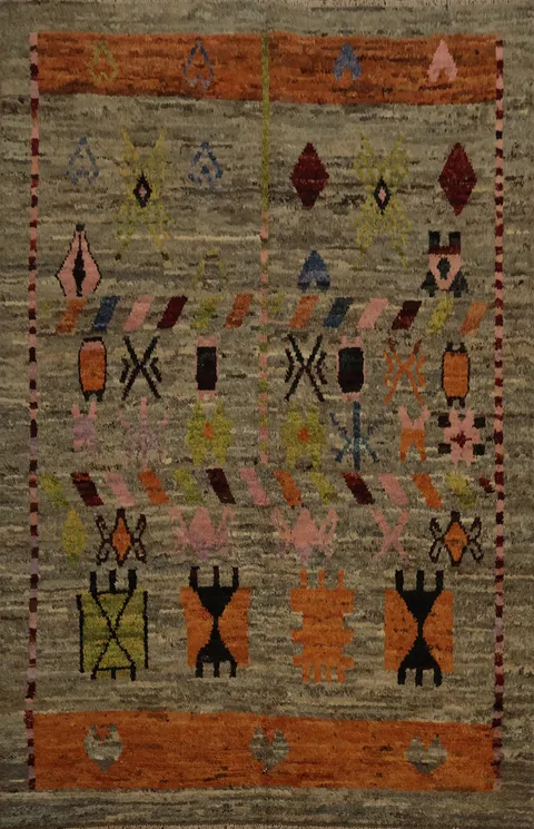Geometric Moroccan Oriental Area Rug 6x8