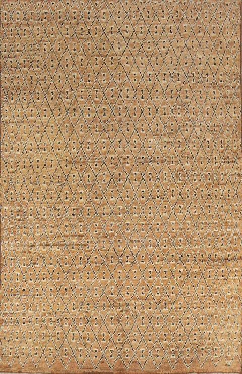 All-Over Trellis Moroccan Oriental Area Rug 7x10