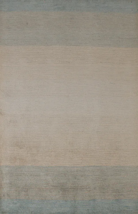 Striped Modern Gabbeh Indian Area Rug 5x8
