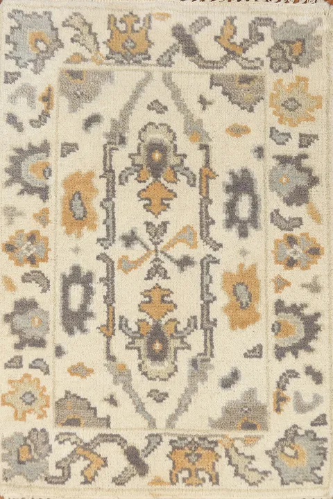 Handmade Wool Oushak Indian Rug 2x3