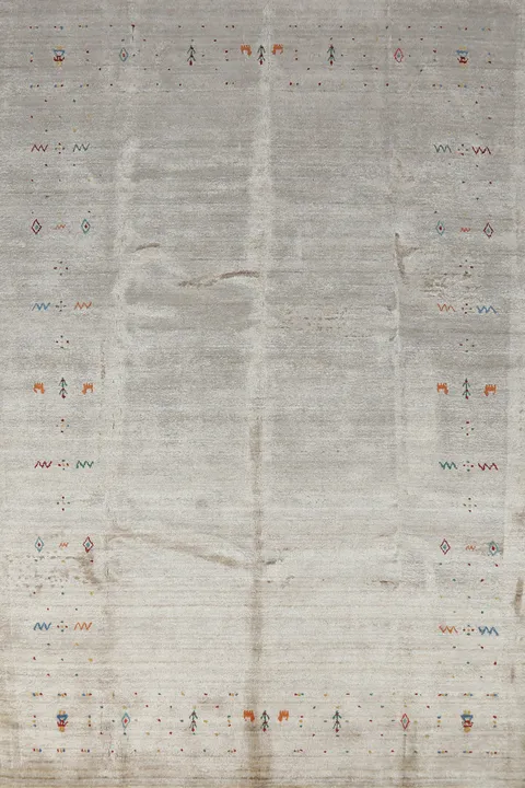 Handmade Wool Gabbeh Indian Area Rug 6x9