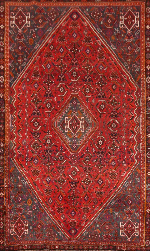 Geometric Shiraz Persian Area Rug 5x9