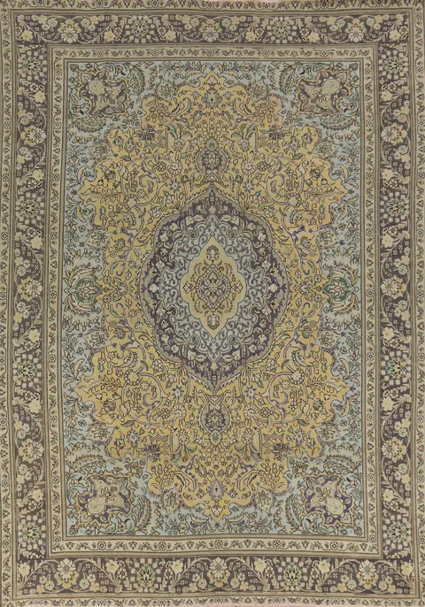 Handmade Floral Tabriz Persian Area Rug 8x11