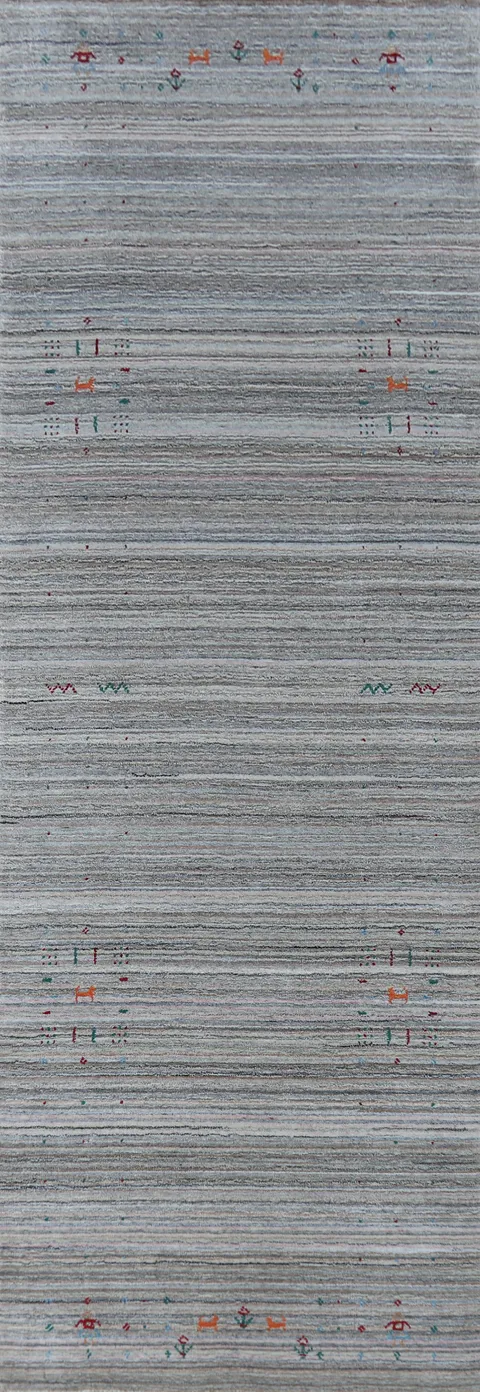 Tribal Gabbeh Oriental Runner Rug 3x10
