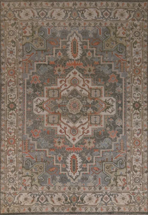 Handmade Oushak Indian Area Rug 8x10