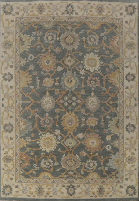 Handmade Oushak Indian Area Rug 8x10