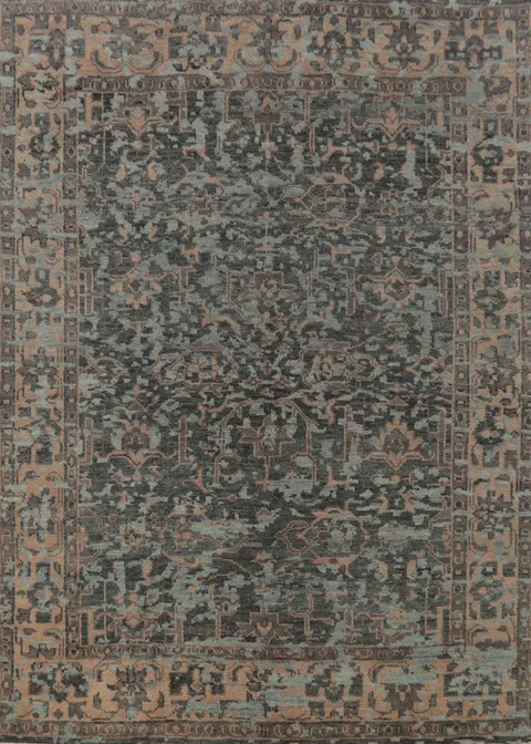 Handmade Oushak Indian Area Rug 8x10