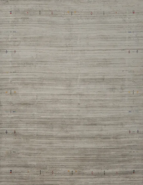 Sleek Gabbeh Area Rug 10x10 Perfect for Minimalist Home Decor