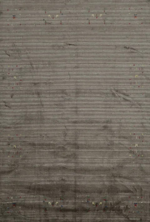 Refined Gabbeh Area Rug 8x10 with Intricate Details for your Home Decor