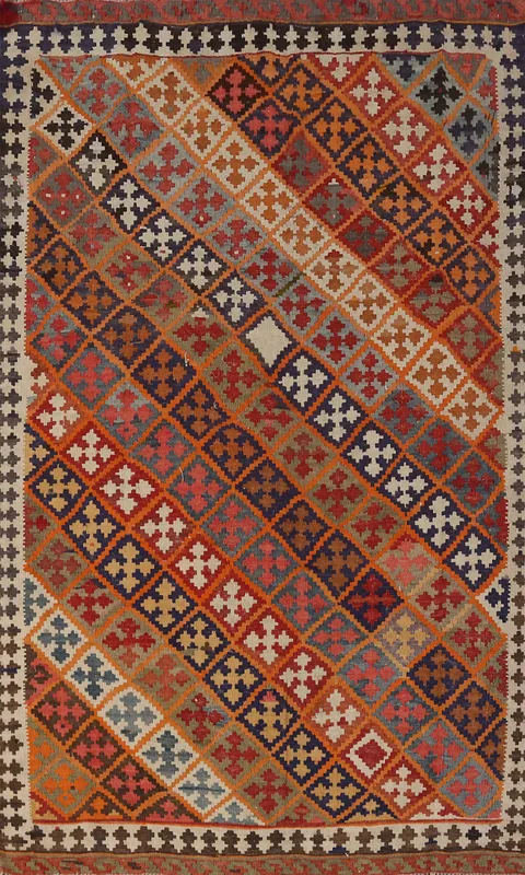 Vegetable Dye Kilim Persian Rug 6x8