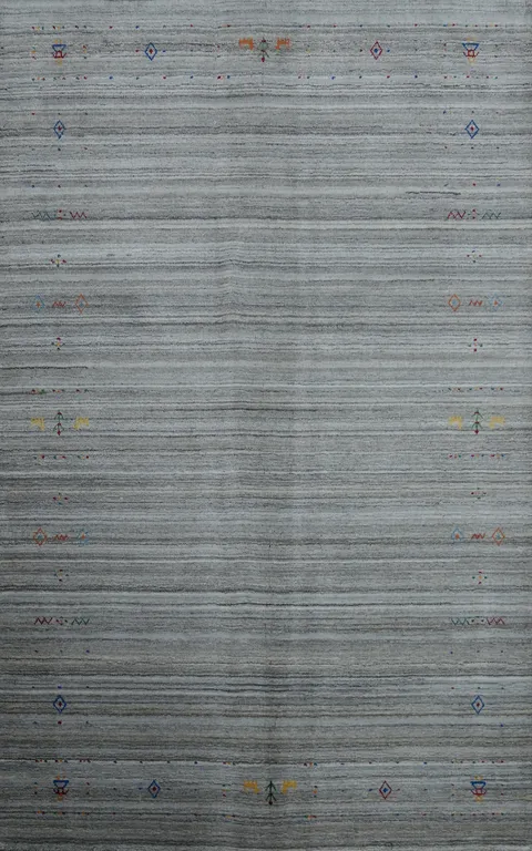 Tribal Gabbeh Oriental Area Rug 5x8
