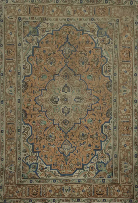 Exquisite Tabriz Persian Area Rug 8x10 with Timeless Elegance and Style