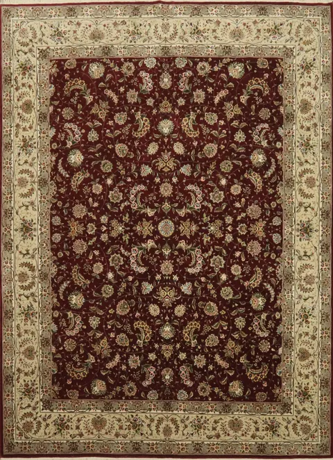Vegetable Dye Floral Aubusson Chinese Area Rug 8x10