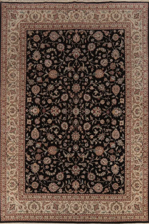 All-Over Floral Aubusson Chinese Area Rug 9x12