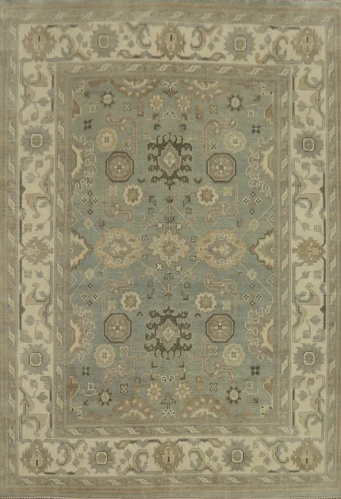 Handmade Oushak Indian Area Rug 8x10