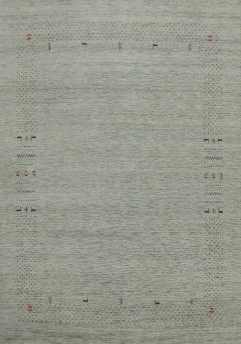Handmade Wool Gabbeh Indian Area Rug 8x10