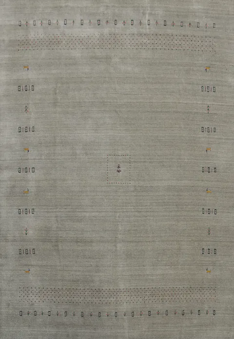 Handmade Wool Gabbeh Indian Area Rug 8x10