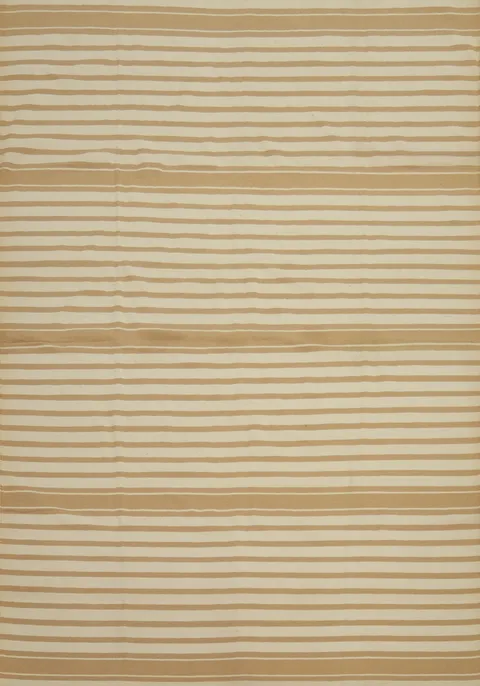 Striped Flat Weave Kilim Durrie Area Rug 9x12