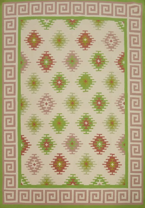 Flat Weave Kilim Durrie Nomad Area Rug 8x10