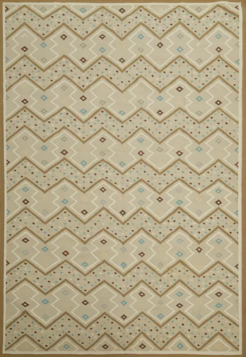 Flat Weave Kilim Durrie Nomad Area Rug 9x12