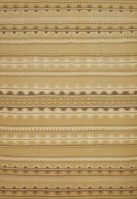 Flat Weave Kilim Durrie Area Rug 9x12