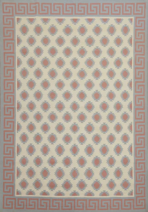 Flat Weave Kilim Durrie Nomad Area Rug 9x12